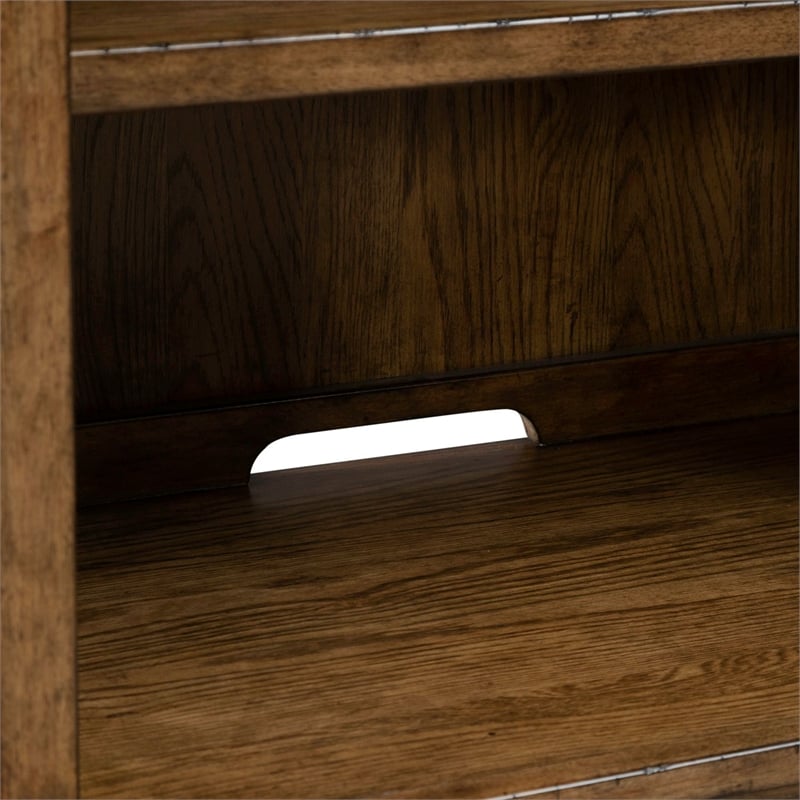 Liberty Furniture Carolina Park Bunching Bookcase - Brown
