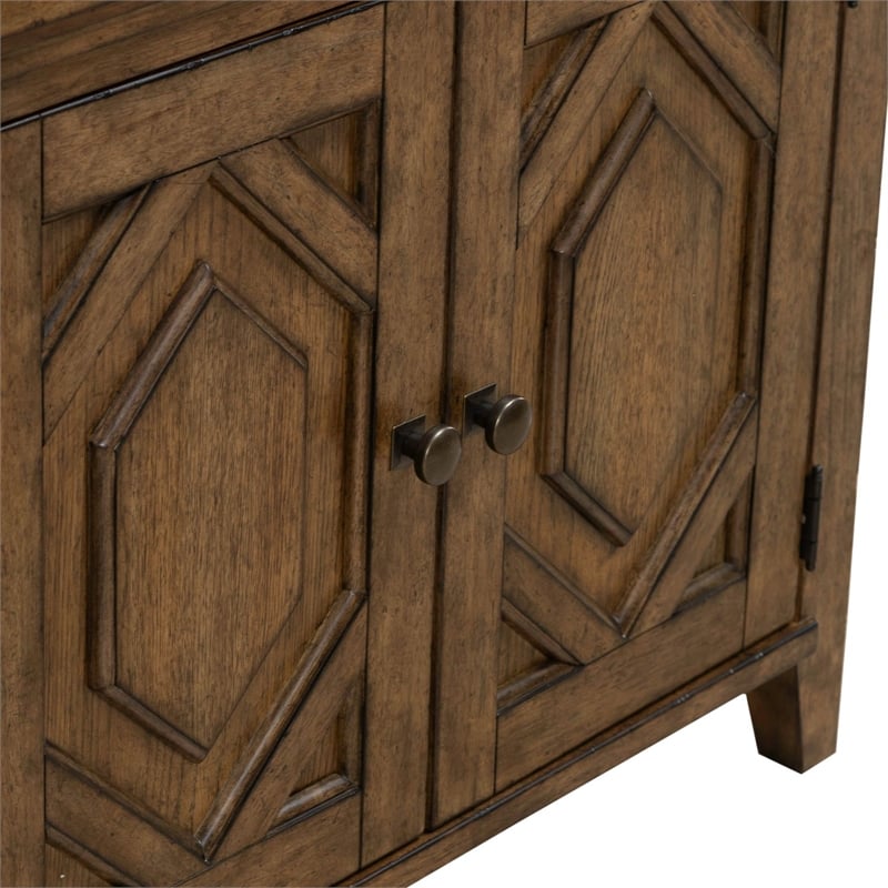 Liberty Furniture Carolina Park Bunching Bookcase - Brown