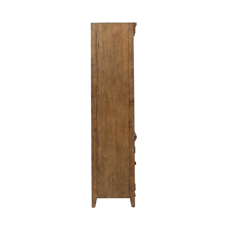 Liberty Furniture Carolina Park 2 Piece Bunching Bookcase - Brown