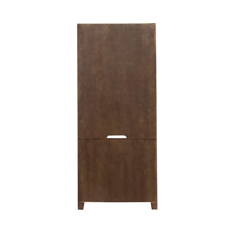 Liberty Furniture Carolina Park 2 Piece Bunching Bookcase - Brown
