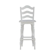 Liberty Furniture Magnolia Manor Ladderback Swivel Bar Stool - Set of 2 - White