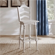 Liberty Furniture Magnolia Manor Ladderback Swivel Bar Stool - Set of 2 - White