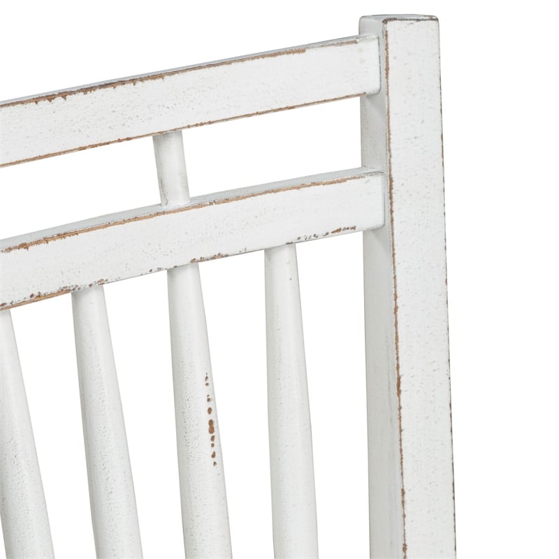 Liberty Furniture Magnolia Manor Spindle Back Swivel Bar Stool - Set of 2