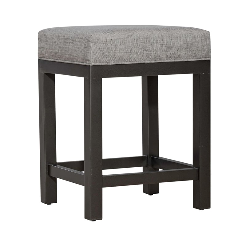 Liberty Furniture Tanners Creek Uph Console Stool (3 Piece Set) - Gray