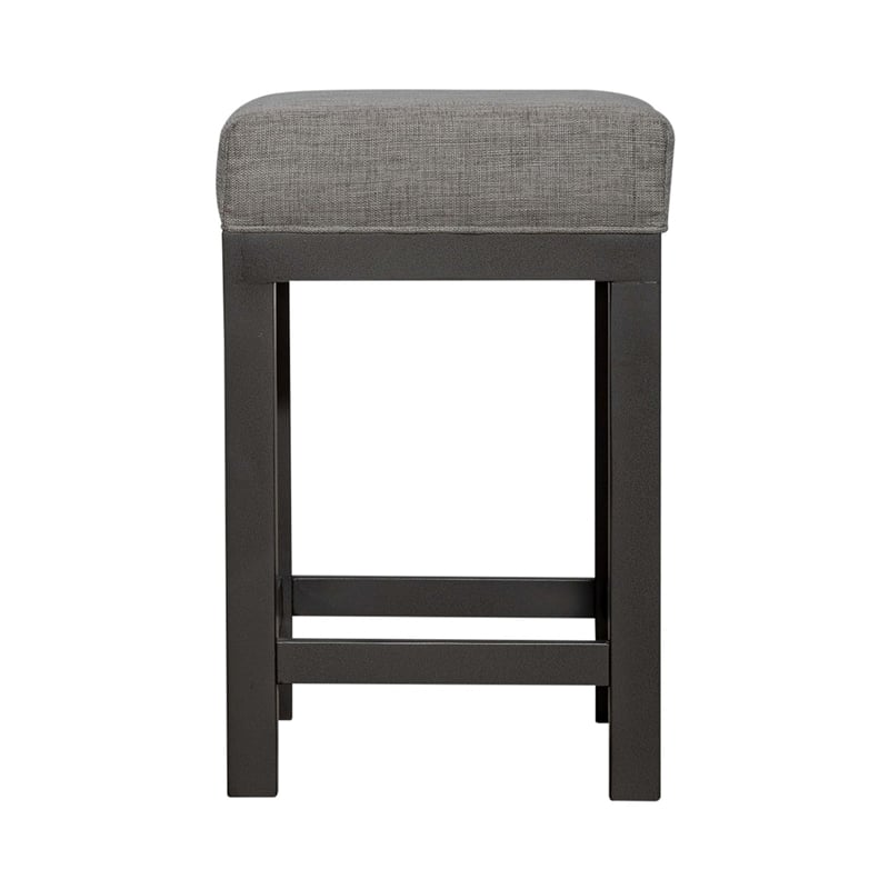 Liberty Furniture Tanners Creek Uph Console Stool (3 Piece Set) - Gray