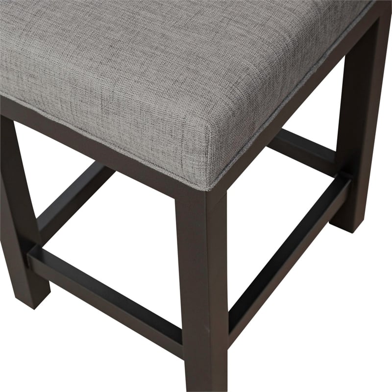 Liberty Furniture Tanners Creek Uph Console Stool (3 Piece Set) - Gray