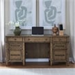 Liberty Furniture Carolina Park 5 Piece Jr Executive Desk Set - Brown
