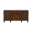 Liberty Furniture Carolina Park Jr Executive Credenza Desk - Brown