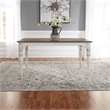 Liberty Furniture Magnolia Manor 6 Piece Leg Table Dining Room Set - White