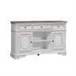 Liberty Furniture Magnolia Manor 3 Piece Dining Room Server Set with Piers White