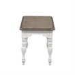 Liberty Furniture Magnolia Manor Opt 6 Piece Leg Table Dining Room Set - White