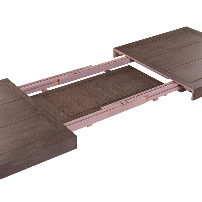 Liberty Furniture Cascade Falls Opt 5 Piece Rectangular Table Dining Set Brown