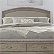 Liberty Furniture Avalon Queen Upholstered Storage Bed Dresser Mirror Chest Set