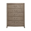 Liberty Furniture Avalon Queen Upholstered Storage Bed Dresser Mirror Chest Set