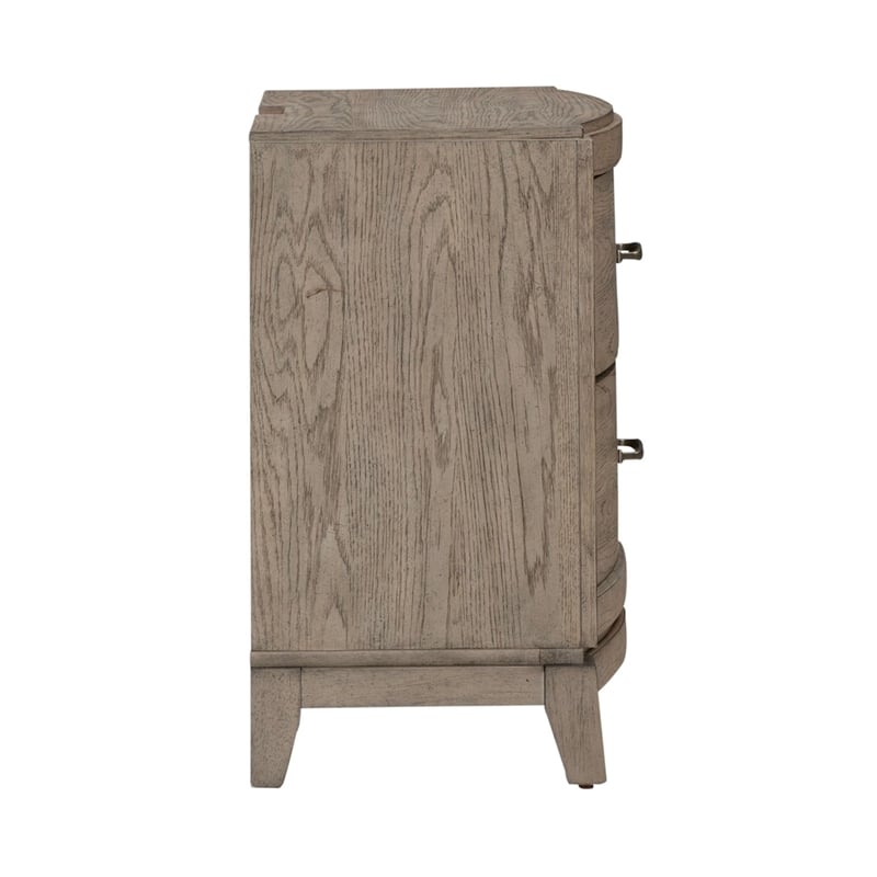 Liberty Furniture Avalon Queen Panel Storage Bed Dresser & Mirror Chest NS