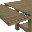 Liberty Furniture Brook Bay Gathering Trestle Dining Room Table - Brown