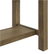 Liberty Furniture Brook Bay Gathering Trestle Dining Room Table - Brown