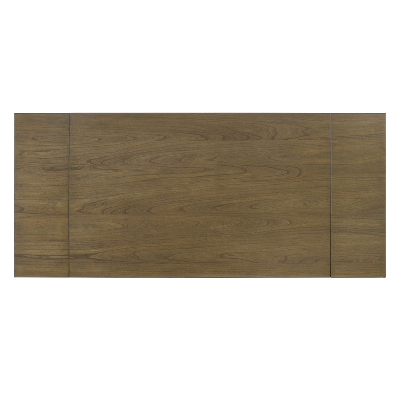 Liberty Furniture Brook Bay Gathering Trestle Dining Room Table - Brown