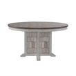 Liberty Furniture River Place Pedestal Dining Room Table - White