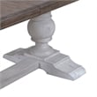Liberty Furniture River Place Trestle Dining Room Table - White