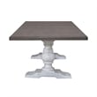 Liberty Furniture River Place Trestle Dining Room Table - White