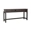 Liberty Furniture Tanners Creek Console Bar Table with Charging Station - Gray