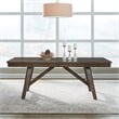 Liberty Furniture Carolina Park Trestle Dining Room Table - Brown