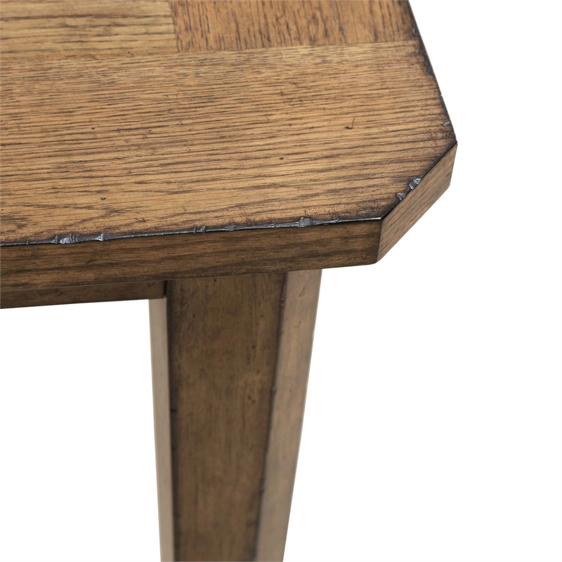 Liberty Furniture Carolina Park Rectangular Table for Dining Room - Brown