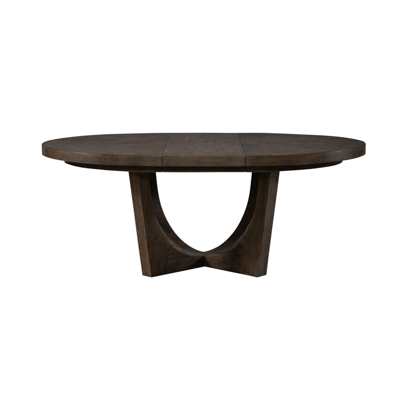 Liberty Furniture Cascade Falls Pedestal Dining Room Table - Brown