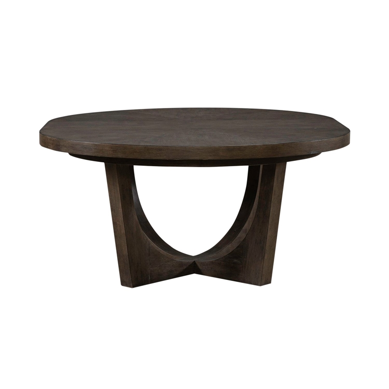 Liberty Furniture Cascade Falls Pedestal Dining Room Table - Brown