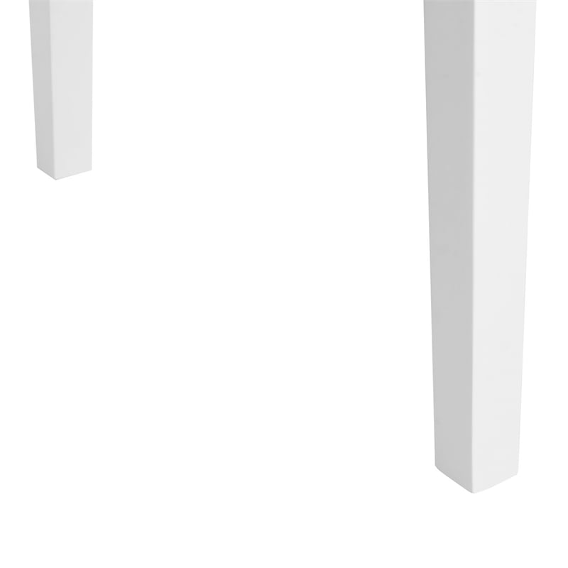Liberty Furniture Landale Drop Leaf Table for Kitchen Dining Room - White