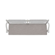 Liberty Furniture River Place Panel Back Bench for Dining Room - White