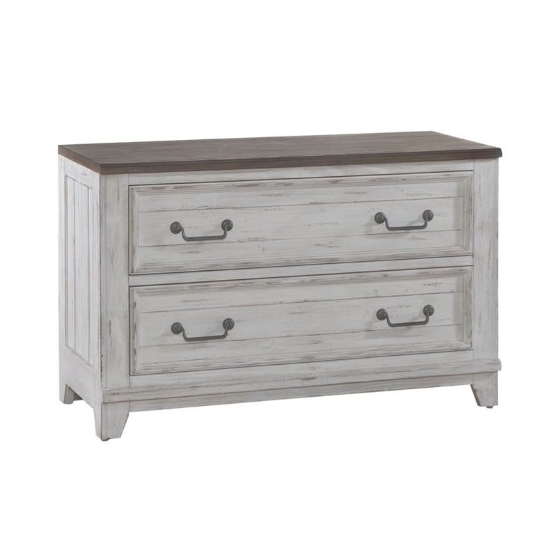 Liberty Furniture River Place Bunching Curio Cabinet Set Dining Storage White