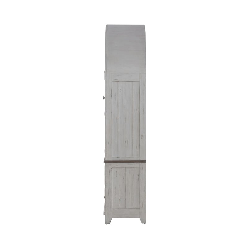 Liberty Furniture River Place Curio Cabinet Dining Room Storage White