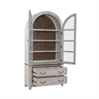 Liberty Furniture River Place Curio Cabinet Dining Room Storage White