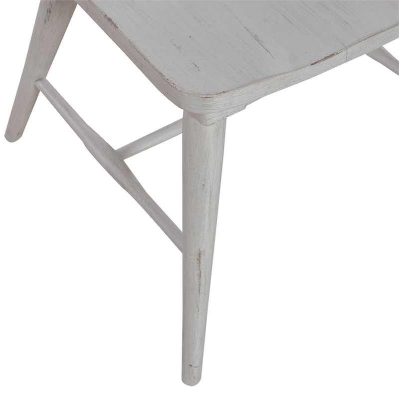Liberty Furniture River Place Windsor Back Side Dining Chairs Set of 2 White