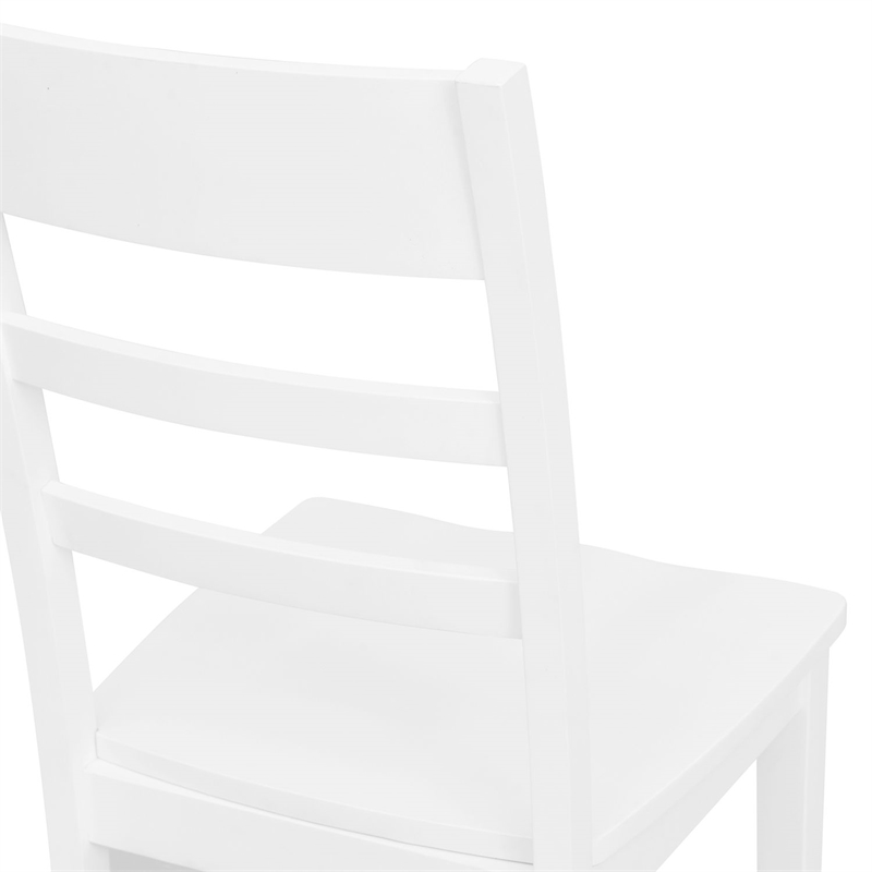 Liberty Furniture Landale Ladderback Side Chair for Dining Room White