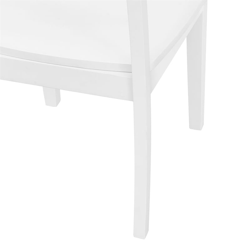 Liberty Furniture Landale Ladderback Side Chair for Dining Room White