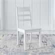 Liberty Furniture Landale Ladderback Side Chair for Dining Room White