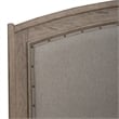 Liberty Furniture Avalon Queen Upholstered Headboard for Bedroom Brown Oak Wood