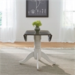 Liberty Furniture Brook Bay Opt 3 Piece Drop Leaf Table Dining Room Set White