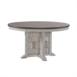 Liberty Furniture River Place 5 Piece Pedestal Table Dining Room Set White