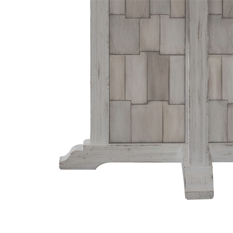 Liberty Furniture River Place 5 Piece Pedestal Table Dining Room Set White