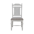 Liberty Furniture River Place 5 Piece Pedestal Table Dining Room Set White