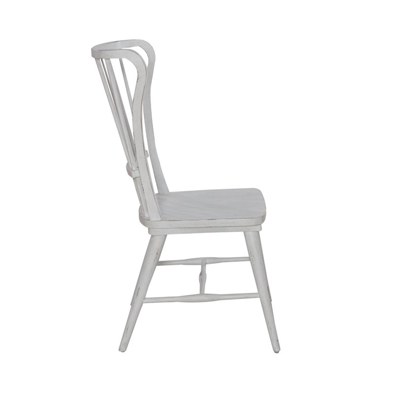 Liberty Furniture River Place 5 Piece Trestle Table Dining Room Set White