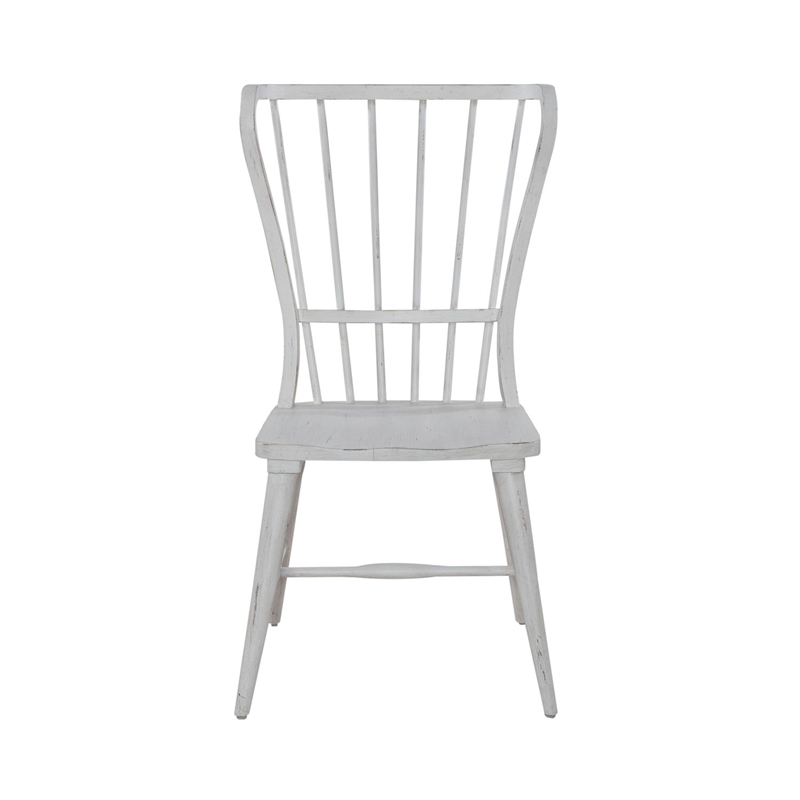 Liberty Furniture River Place 5 Piece Trestle Table Dining Room Set White