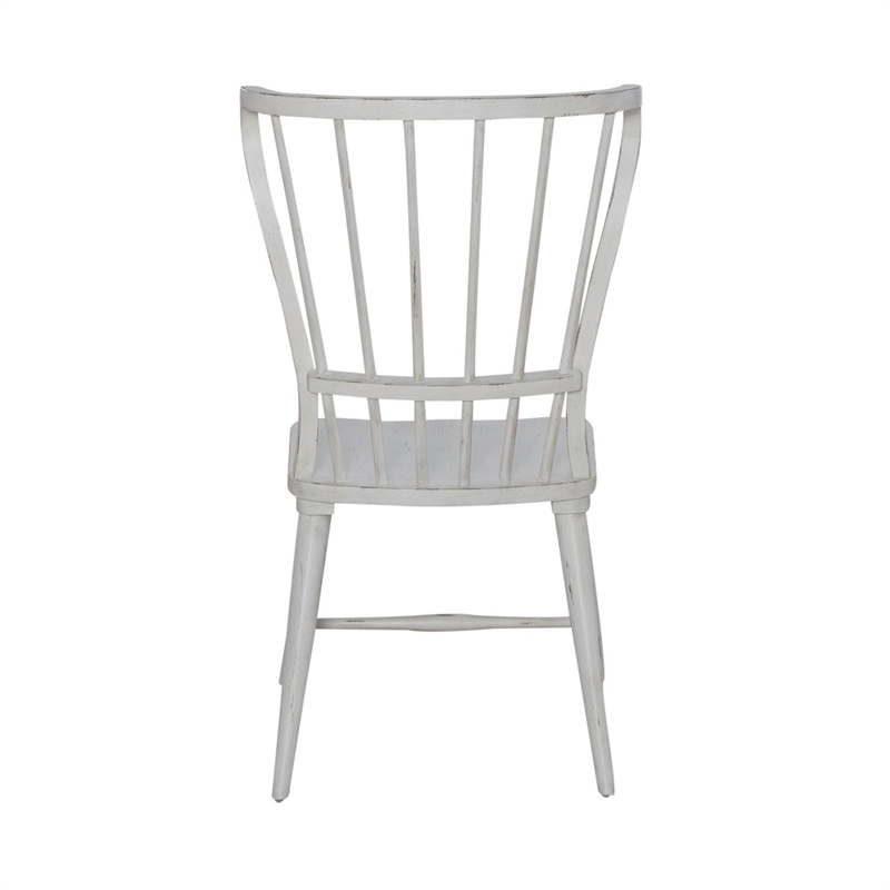 Liberty Furniture River Place 7 Piece Trestle Table Dining Room Set White