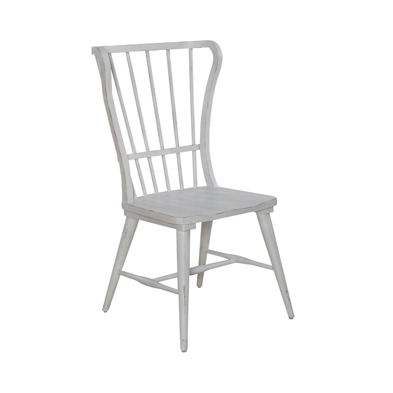 Liberty Furniture River Place 7 Piece Trestle Table Dining Room Set White