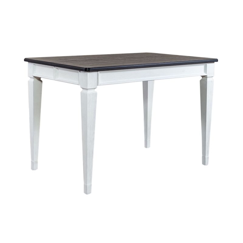 Liberty Furniture Allyson Park 5 Piece Gathering Table Dining Room Set White
