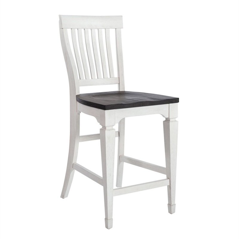 Liberty Furniture Allyson Park 5 Piece Gathering Table Dining Room Set White